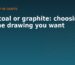 Charcoal or graphite: choosing for the drawing you want - a guide from Little Shop of Crafts